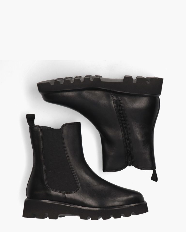 69660 Zwart Dames Chelseaboots