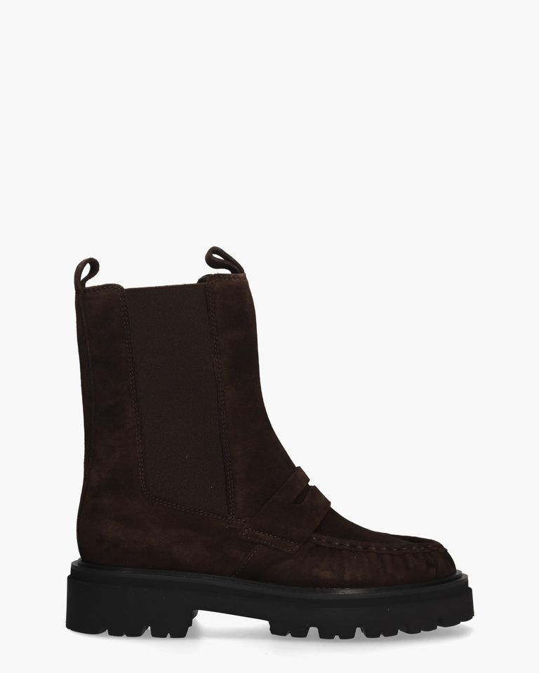 Bell Donkerbruin Dames Chelseaboots