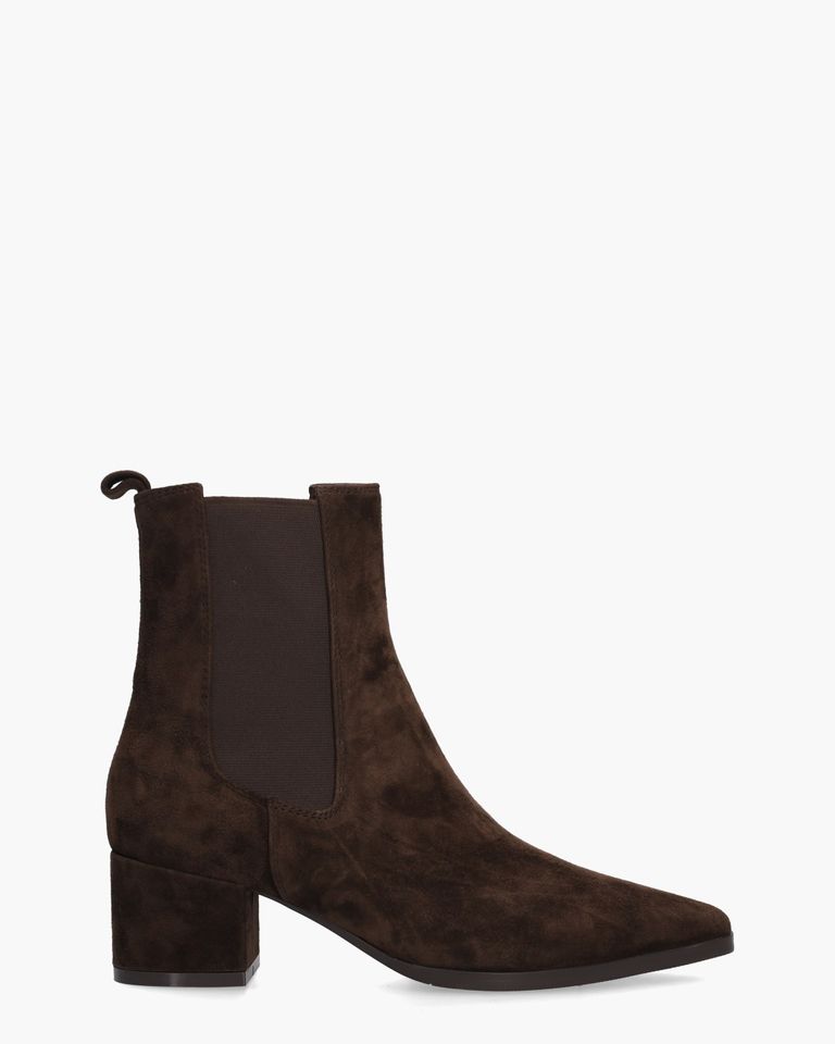Dalila Donkerbruin Dames Enkelboots