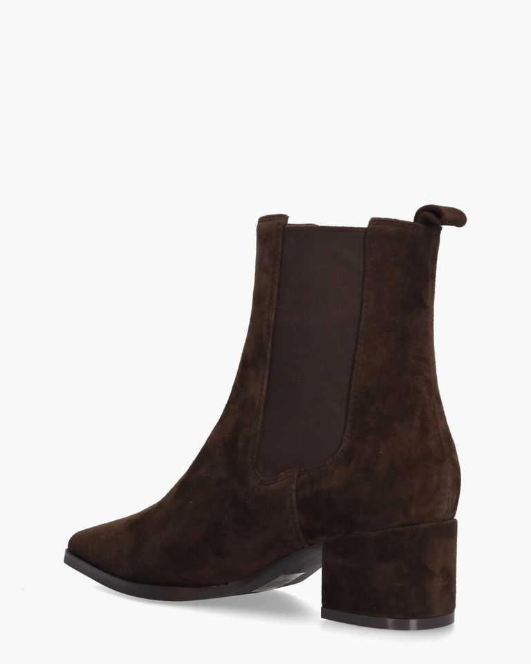 Dalila Donkerbruin Dames Enkelboots