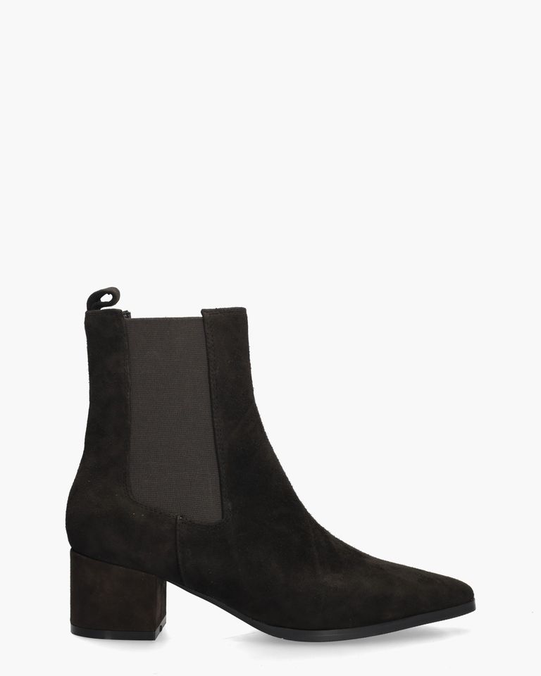 Dalila Donkergrijs Dames Chelseaboots