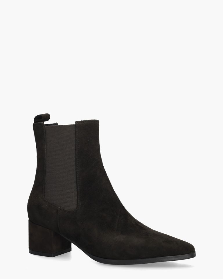 Dalila Donkergrijs Dames Chelseaboots