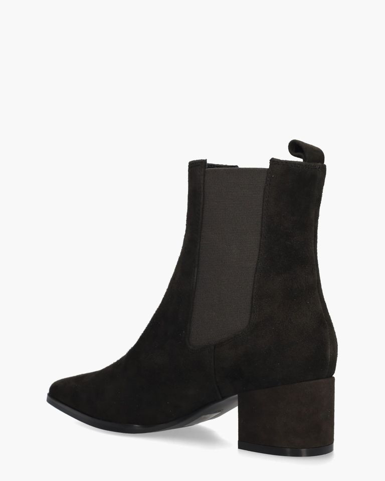 Dalila Donkergrijs Dames Chelseaboots
