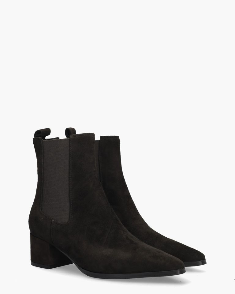 Dalila Donkergrijs Dames Chelseaboots