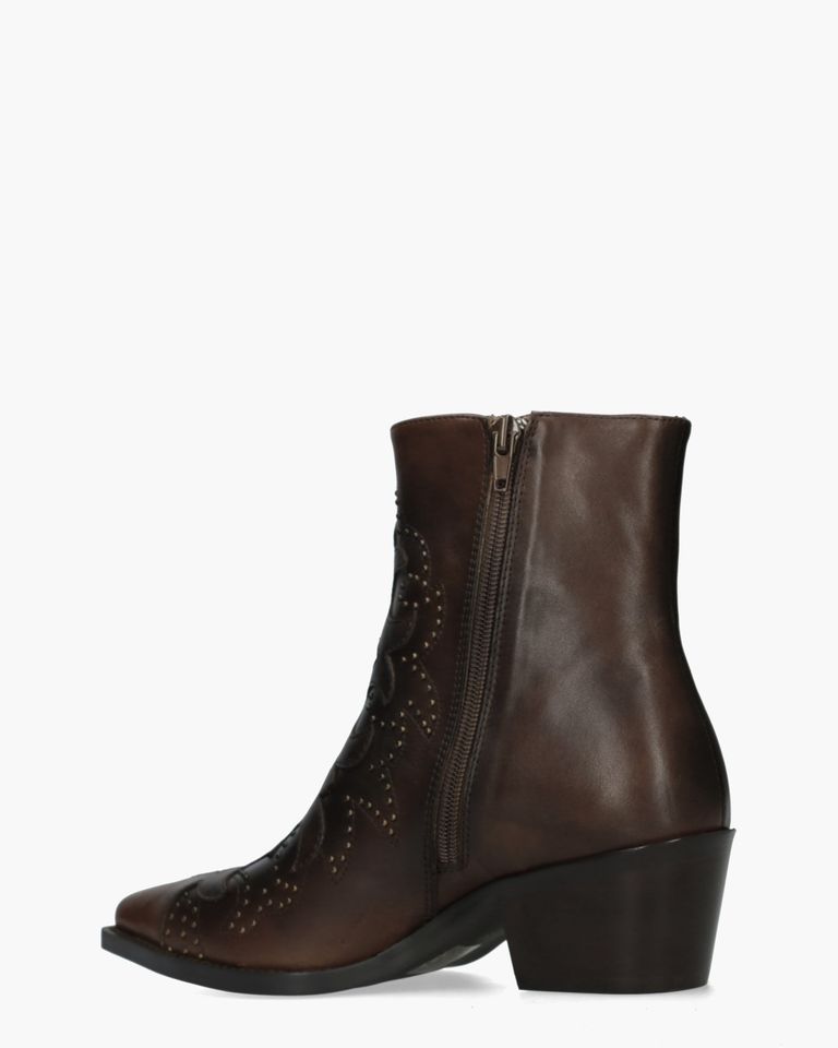 Carlotta Bruin Dames Enkelboots