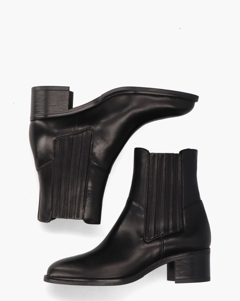 Shannen Zwart Dames Chelseaboots
