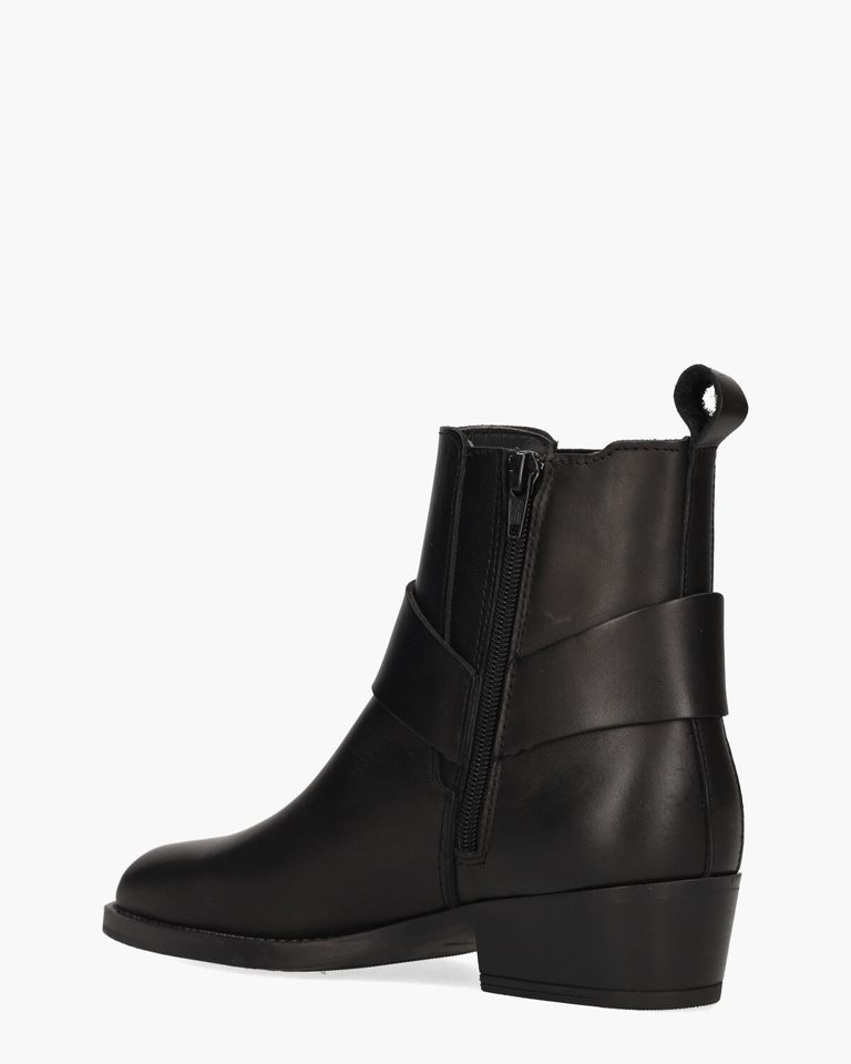 Manzoni 5294 Zwart Dames Chelseaboots