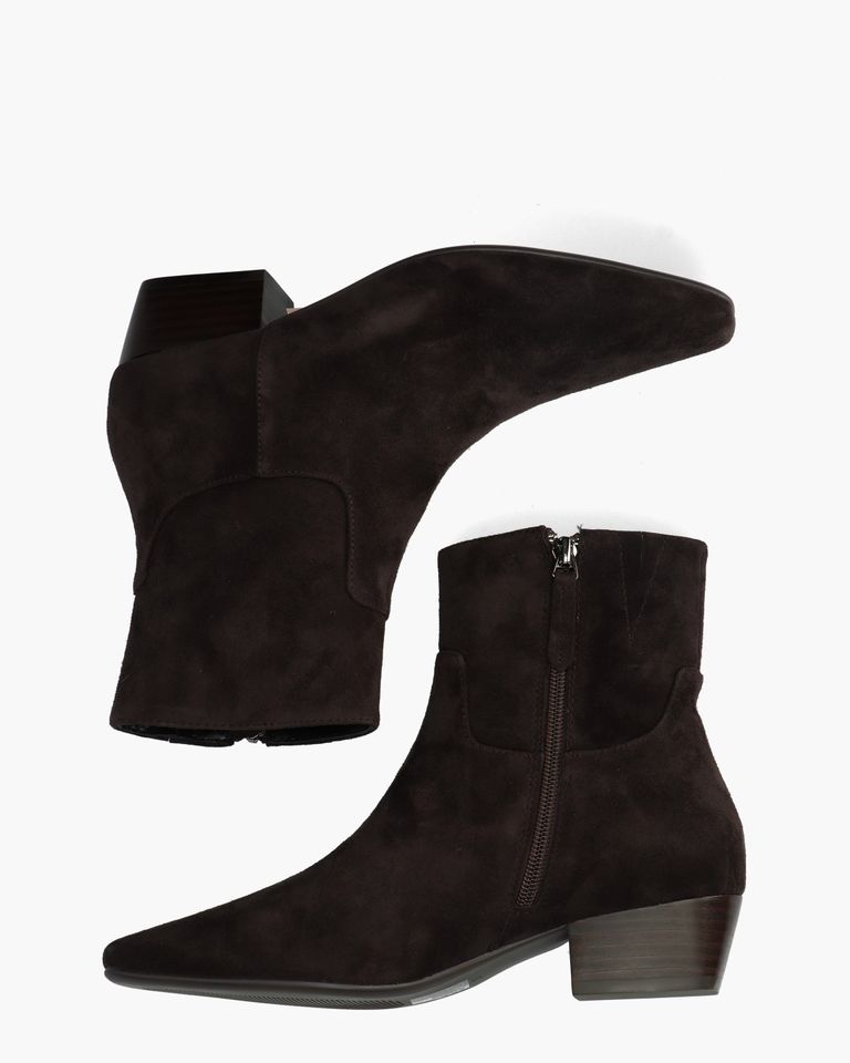 Carabella Taupe Dames Enkelboots