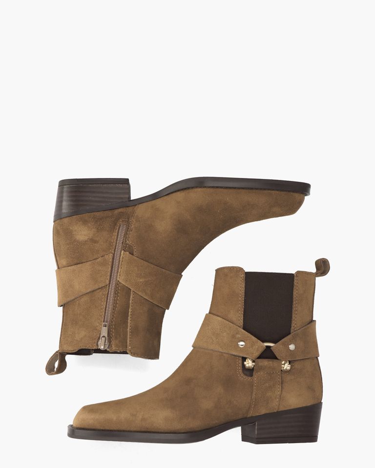 Manzoni 5294 Cognac Dames Chelseaboots