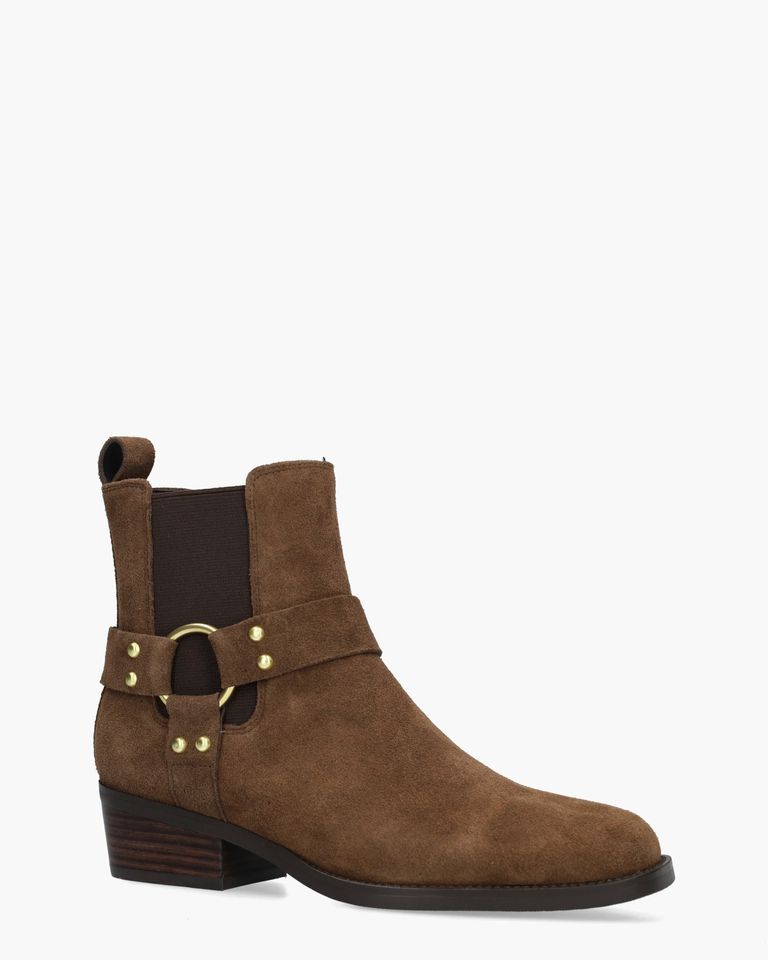 Ymani Cognac Dames Chelseaboots