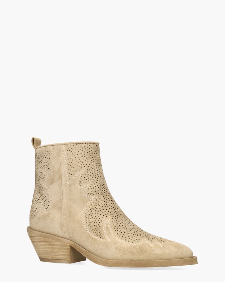 Holly 5356 Beige Dames Enkelboots