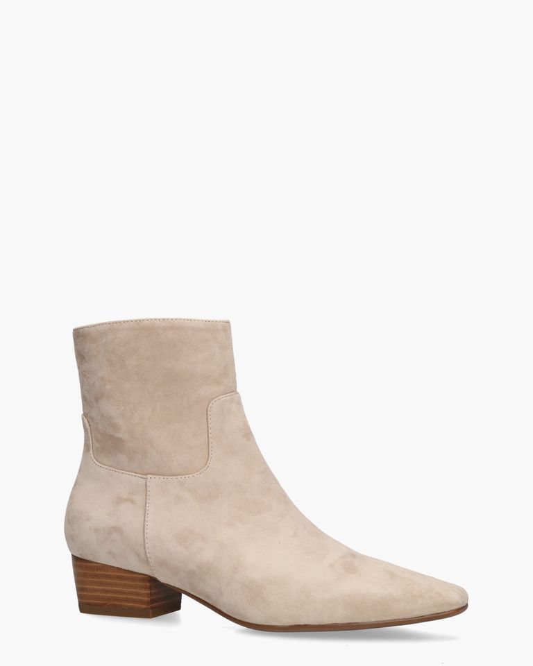 Carabella Beige Dames Enkelboots