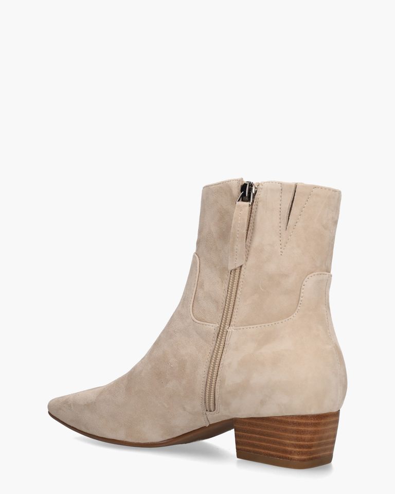 Carabella Beige Dames Enkelboots