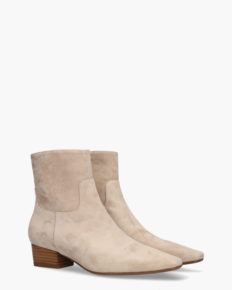 Carabella Beige Dames Enkelboots