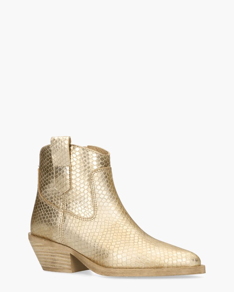 Holly 5361 Goud Dames Enkelboots