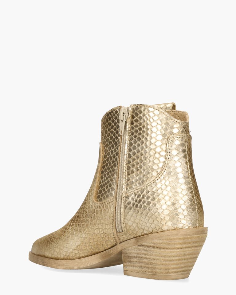 Holly 5361 Goud Dames Enkelboots