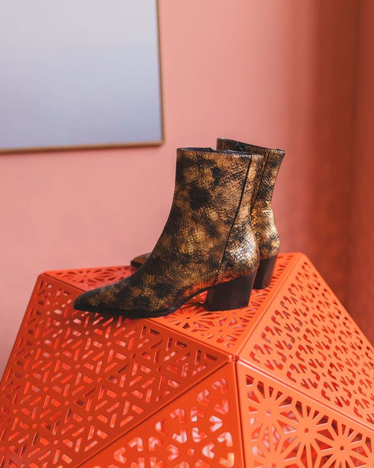 3225-S Brons Enkelboots