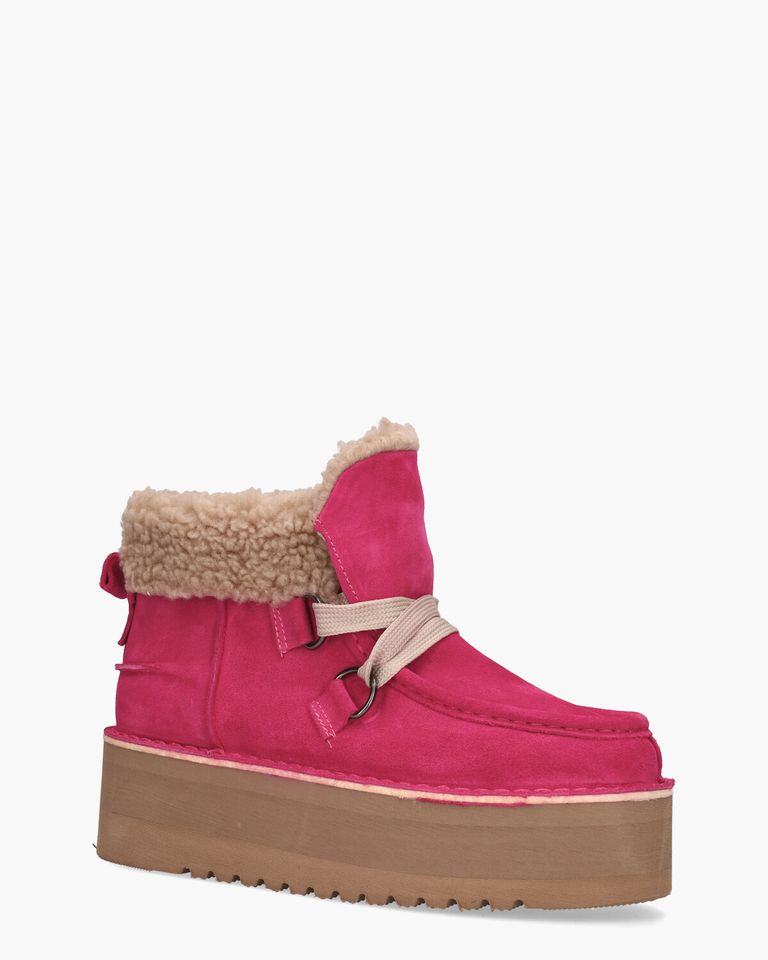 Saar Roze Dames Veterboots