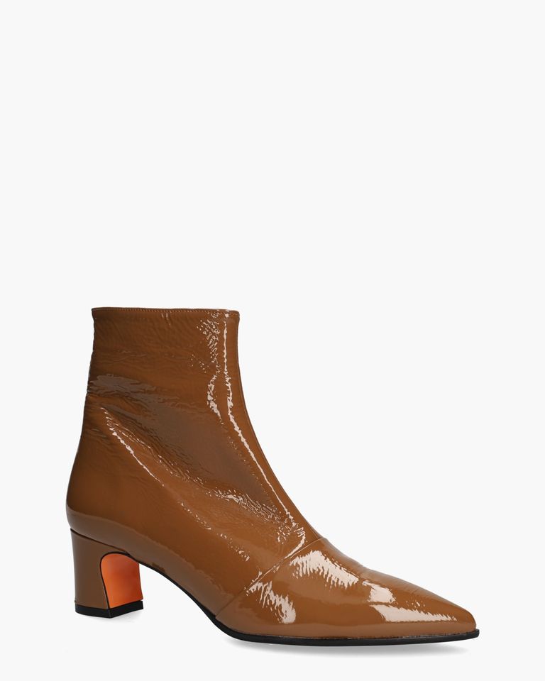 Kim 2G Cognac Dames Enkelboots