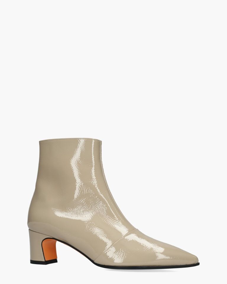Kim 2G Lichtbeige Dames Enkelboots
