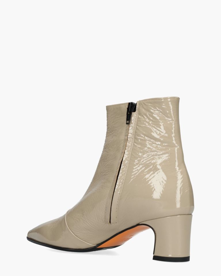 Kim 2G Lichtbeige Dames Enkelboots