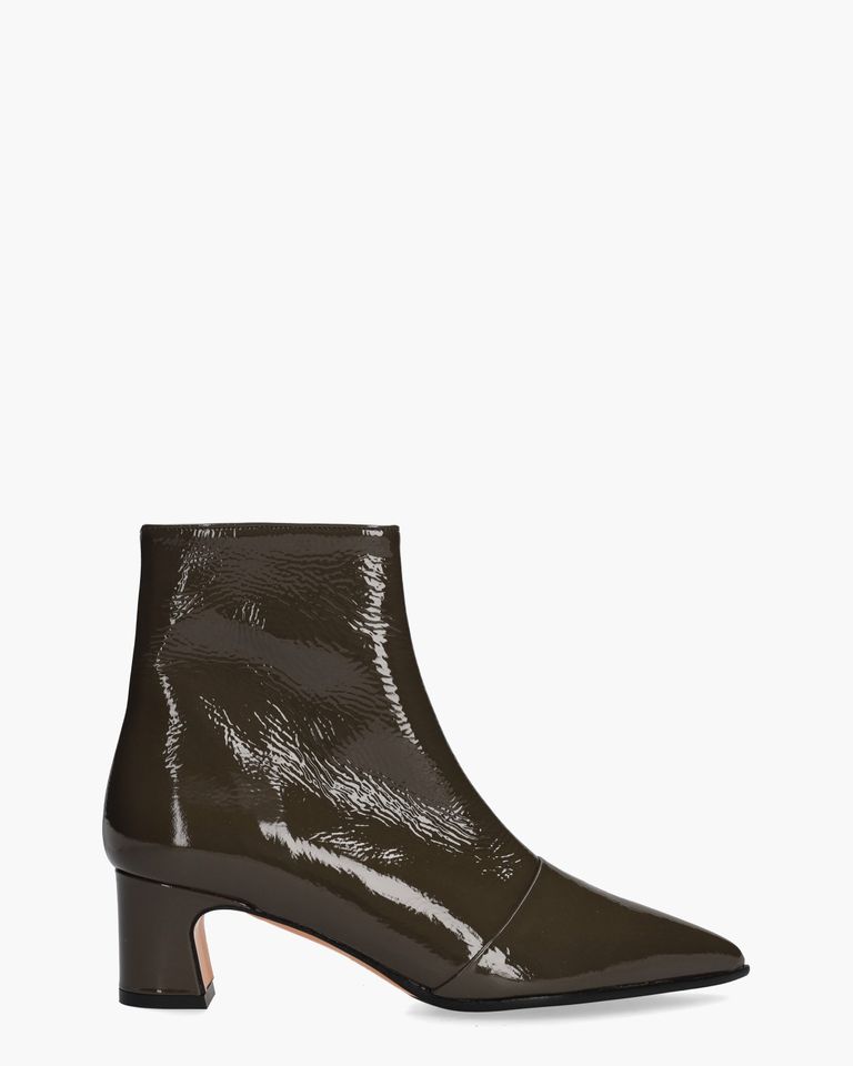 Kim 2G Donkergroen Dames Enkelboots