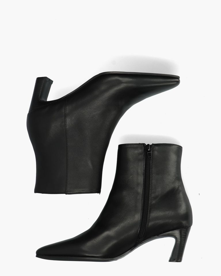 Eliana Zwart Dames Enkelboots