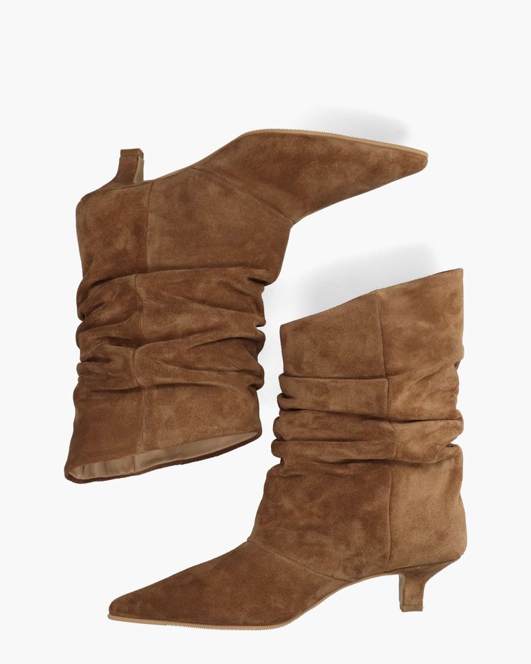 Jenna-2 Bruin Dames Enkelboots