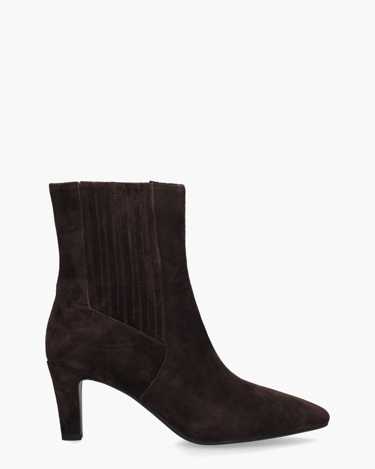 Calandra Donkerbruin Dames Chelseaboots