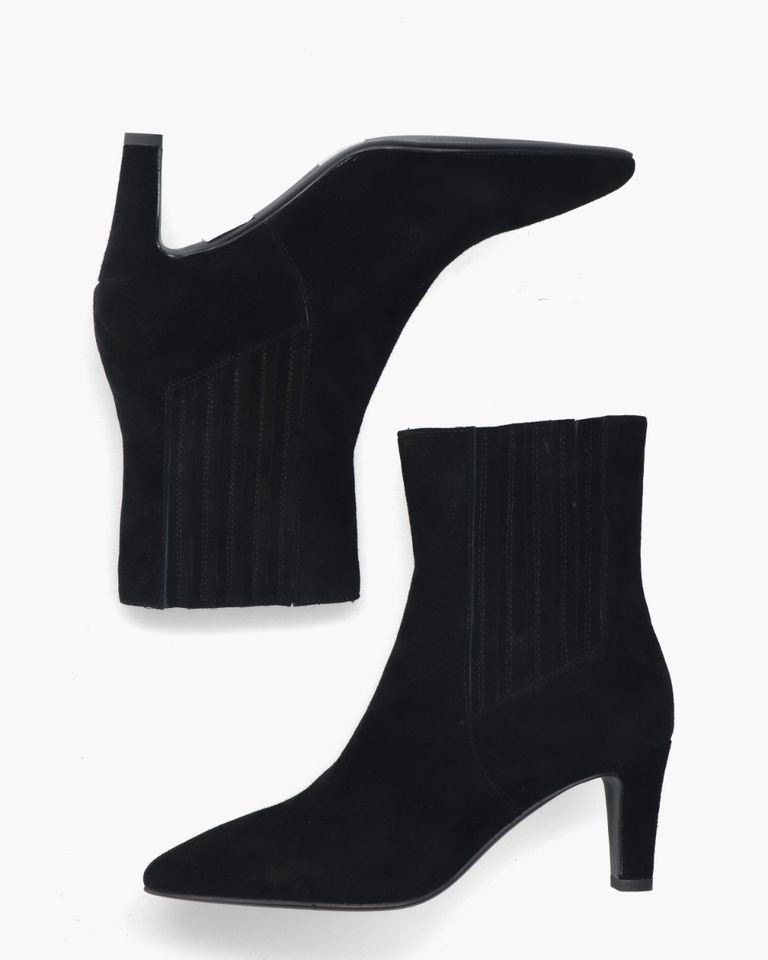 Calandra Zwart Dames Chelseaboots