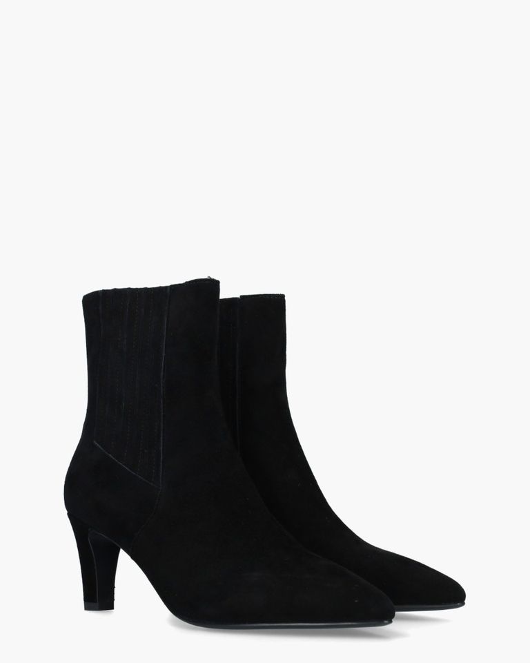 Calandra Zwart Dames Chelseaboots
