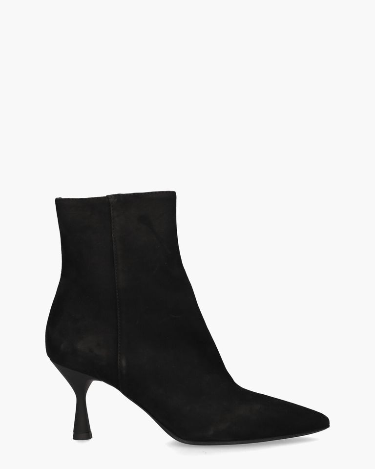 Ide Zwart Dames Enkelboots