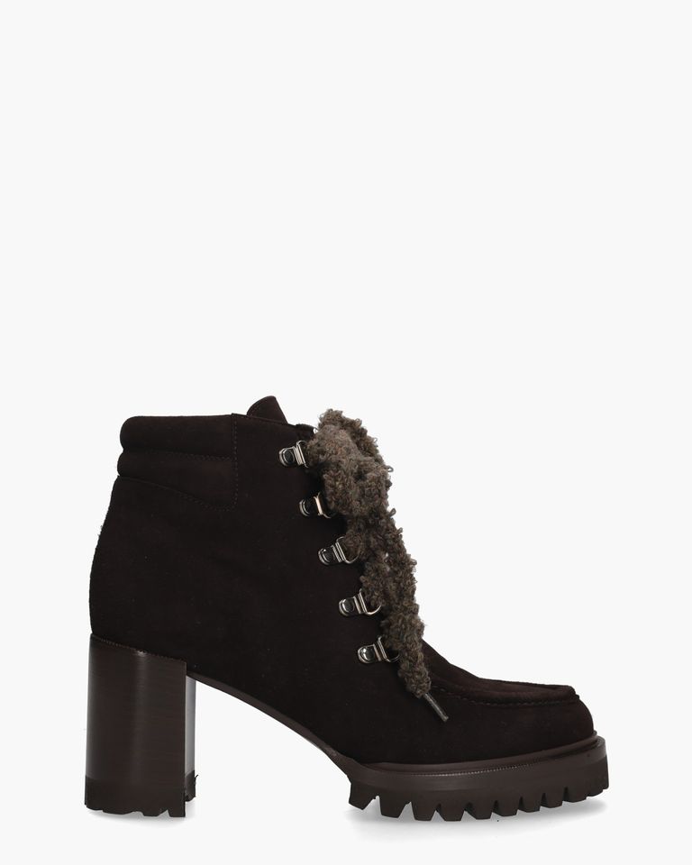 79737 Donkerbruin Dames Veterboots