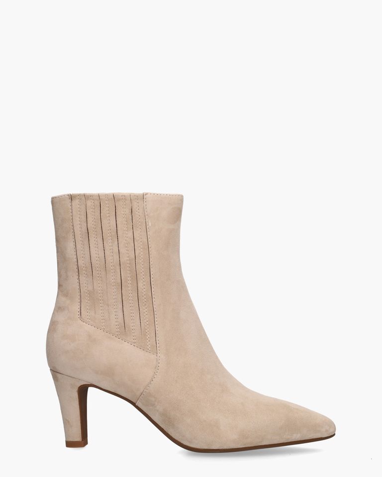 Calandra Beige Dames Chelseaboots