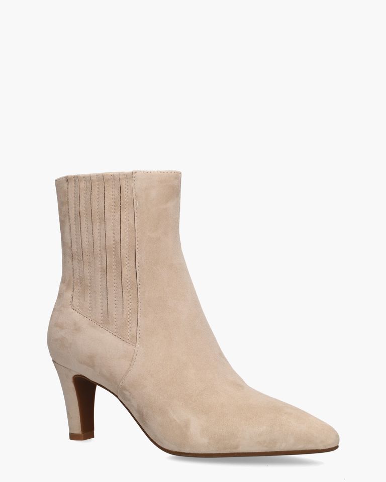 Calandra Beige Dames Chelseaboots