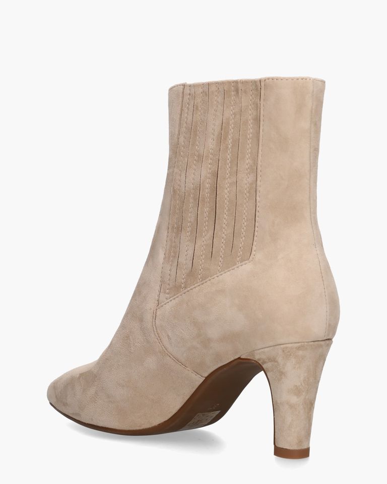 Calandra Beige Dames Chelseaboots