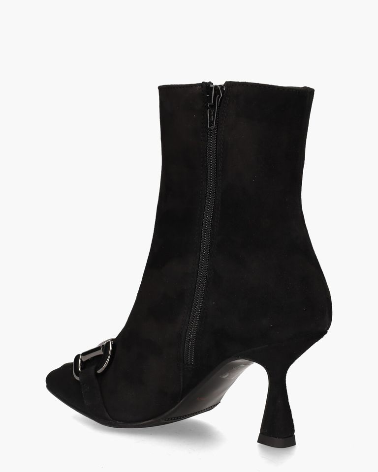 Ante Zwart Dames Enkelboots