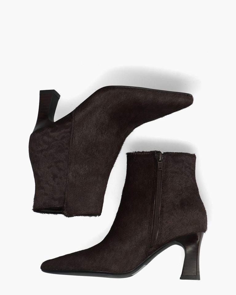 Desma Donkerbruin Dames Enkelboots
