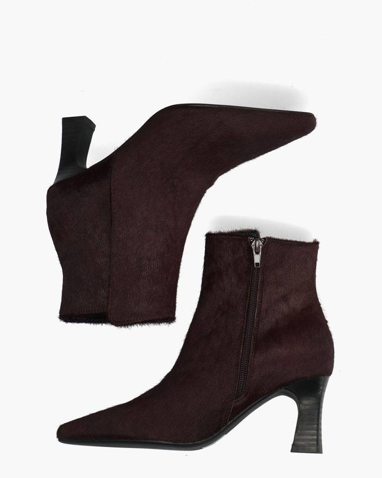 Desma Bordeauxrood Dames Enkelboots