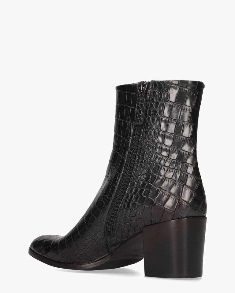 Venla Donkergrijs Dames Enkelboots