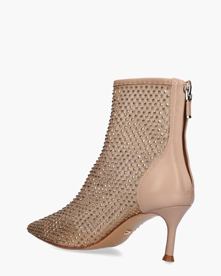 Gilda Beige Dames Enkelboots