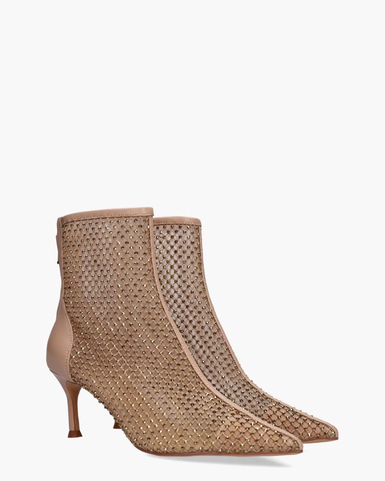 Gilda Beige Dames Enkelboots