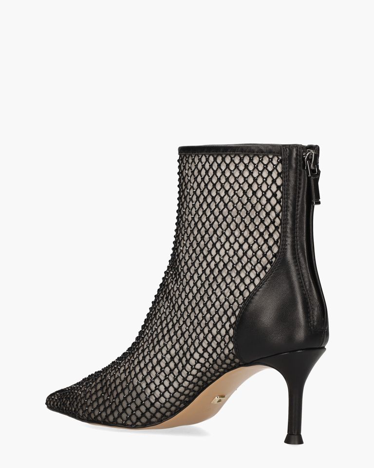Gilda Zwart Dames Enkelboots