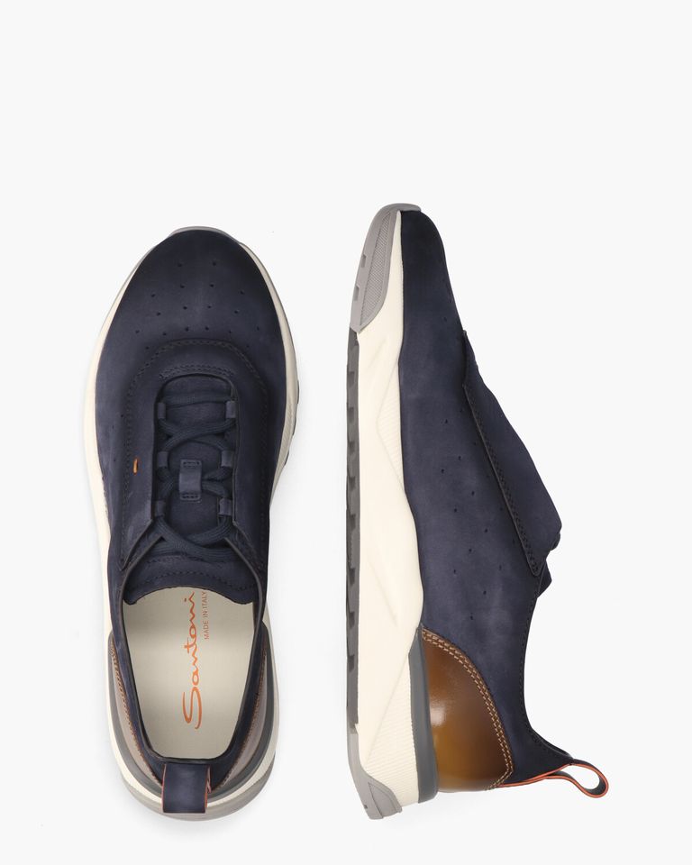 22032 Donkerblauw Herensneakers
