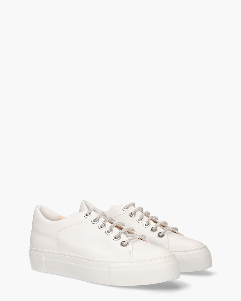 Crystal Wit Damessneakers