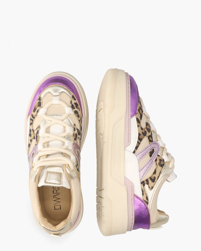 Walton Leopard Multicolor Damessneakers
