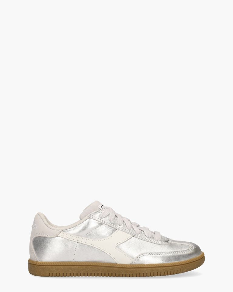 Trainer Metallic Zilver Damessneakers