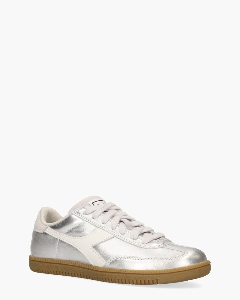 Trainer Metallic Zilver Damessneakers