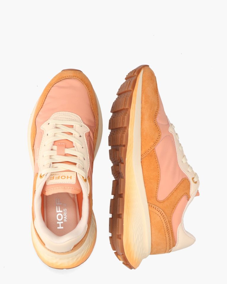 Paris II Roze/Oranje Damessneakers