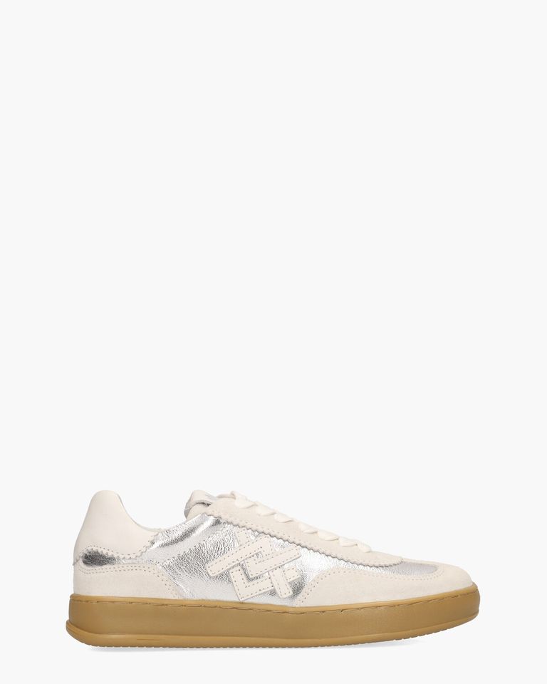 Willeke Zilver/Off-White Damessneakers